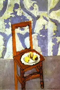  Chair Oil Painting - The Lorrain Chair abstract fauvism Henri Matisse